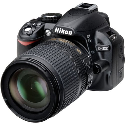 Nikon D3100 + AF-S DX NIKKOR 18-105mm VR Appareil Photo Numérique Compact 14.2 Mpix Noir