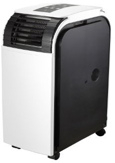 heller HPC09AMB Mobile Klimaanlage Schwarz, Weiß