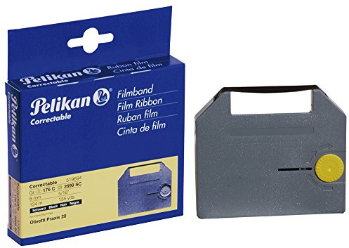 Pelikan 519694 - Farbband Gruppe 176C für Olivetti Praxis 20, Größe: 8 mm / 124 m, schwarz