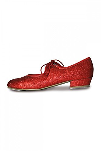 Roch Valley Dorothy rote glitzernde Steppschuhe Rot 10 (28)