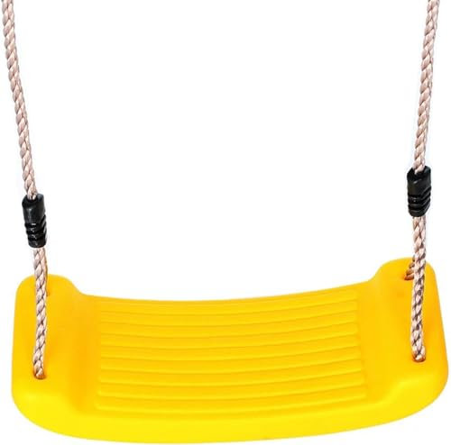 Siège Assise balançoire portique Plastique Jaune
