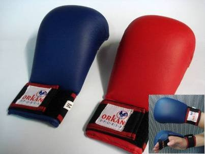 Orkansports [Orkan] Karate Handschutz Iadro Kimite blau (XS)