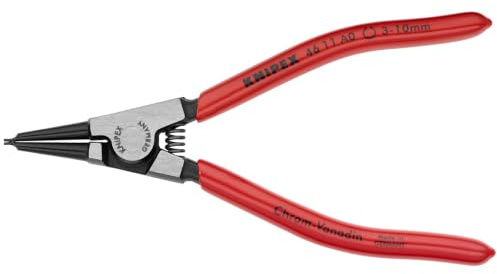 KNIPEX Tools - Circlip Pliers, External, Straight, 1/8-25/64 Shaft Dia. (4611A0SBA)