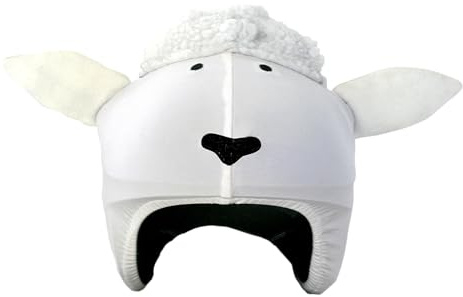 COOLCASC® Helmüberzug Universal, Weißes Schaf