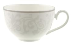 Villeroy & Boch 10-4392-1240 Pearl Frukostkopp, Klassiskt porslin, Grå, Paket med 1