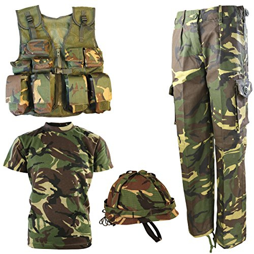 Kombat UK de l'Armée DPM No1 Combo pour Enfants 5-6 Ans Camouflage