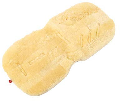 Kaiser Lammfelleinlage für Babyschale 35x 80 cm Patchwork Lammfell Medizin