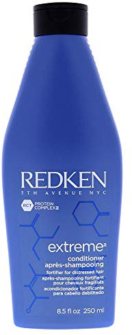 Redken Extreme Conditioner, Haarspülung für strapaziertes Haar & trockene Spitzen, Anti-Haarbruch Pflege für Glanz & Widerstandsfähigkeit, 250 ml