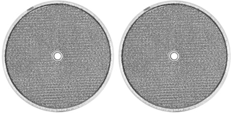 American Metal Filter Company Grease Filter - 9-1/2 x 3/32 Round with Grommet - Pack of 2 - Wash and Reuse - HVAC Air Filter - Compatible with 99010042, S99010042, 12520-000, 27140-900, RF203