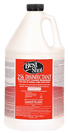 Best Shot Pet Best Shot 256 00113A 256 Disinfectant-Wintergreen Gallon, Clear