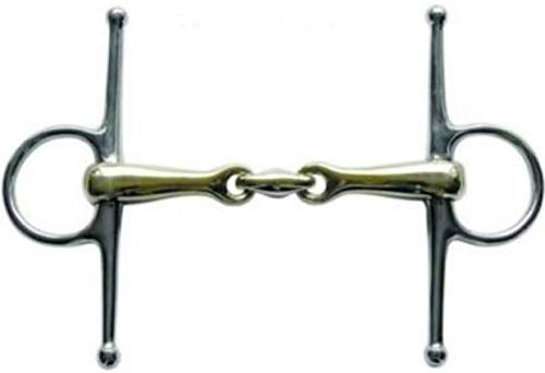 HKM 9897.1119 Schenkeltrense Argentan mit Edelstahlringen, 16 mm