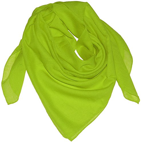 Harrys-Collection Unisex Baumwolltuch 100% Baumwolle Kopftuch, schwarz