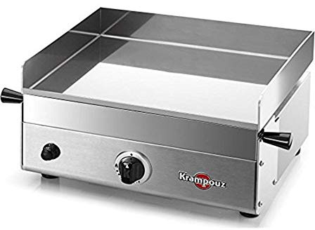 Krampouz GGCIM1AA Parrilla Mesa Gas 2250W Acero inoxidable - Barbacoa (2250 W, Parrilla, Gas, Piezo, Mesa, Plancha)
