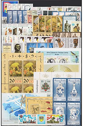 Goldhahn DDR Jahrgang 1989 postfrisch komplett Briefmarken für Sammler