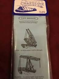 Craftline Models - Manually Operated Wooden Lift Bridge - OO Gauge Model Kit