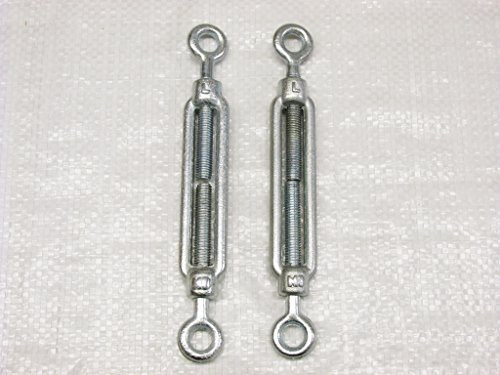 x2 M20 Eye to Eye Straining Screw Turnbuckle