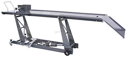 SwitZer 800lb/365Kg Hydraulic Motorbike Motorcycle Bike Service Shop Lift Ramp Table Bench Minimum Height 180mm Max Height 680mm