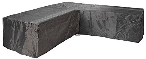 Platinum AeroCover for Outdoor L-Shape Lounge Set | Strong Rip-Stop Polyester Sofa Cover for Garden Furniture | Waterproof Breathable Covers Lightweight Fade Resistant W270xD270xH70cm