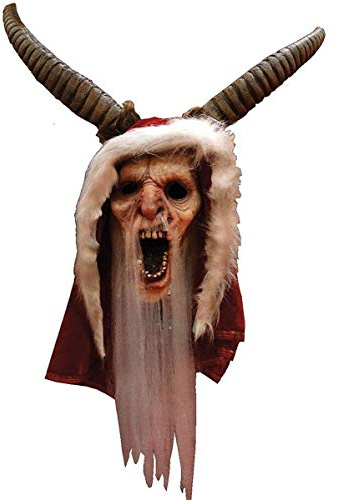 Trick Or Treat Studios Krampus Santa Maske, Filme, Unisex-Erwachsene, Teenager und Erwachsene, Kostüm-Enthusiasten, Horror- und Fantasy-Fans