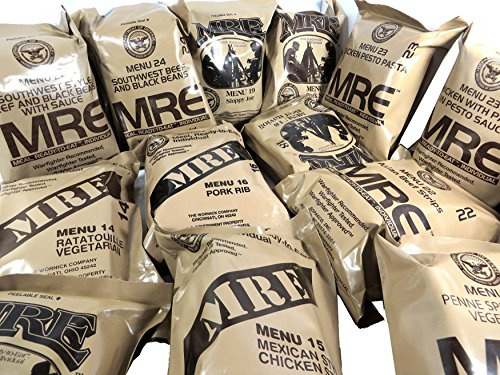 US MRE Meal Ready to Eat, Army Ration EPA, verschiedene Menu (Meatballs in Marinara Sauce)