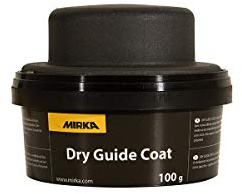 Mirka Polvo de Control 9193500111, 100 g, Negro