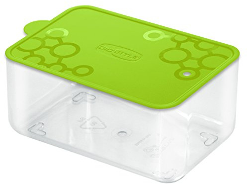 GIO'STYLE Giostyle Contenitore Alimentare Rettangolare S, Verde 0.7L