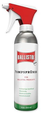 BALLISTOL 21353 pumpspruta för fyllning med BALLISTOL-produkter – 650 ml kapacitet