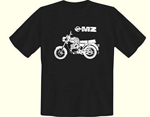 ostprodukte-versand Tshirt MZ Modell MZ TS 150 schwarz - Ostalgie - DDR Traditionsprodukte