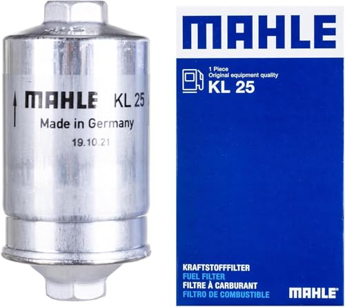 MAHLE KL 25 Kraftstofffilter - für Porsche 924, u.a. | Kompatibel mit: AUDI 80 B1 Stufenheck, BMW 3, PORSCHE 911, 911 Targa, 924, VW GOLF I, SCIROCCO