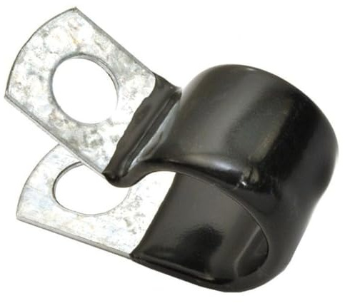 KMC Stampings COV0909Z1 .5 in. Dia Medium Duty44; Vinyl Cushion Clamp .281 Hole44; 50 Pieces