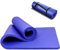 PROIRON Gymnastikmatte, Turnmatte für Zuhause mit Tragegurt Trainingsmatte Rutschfest, Yoga Matte Dick 10/15mm und Sportmatte Fitnessmatte Yogamatte Pilates Matte für Heimtraining Blau-183x66x1,5cm