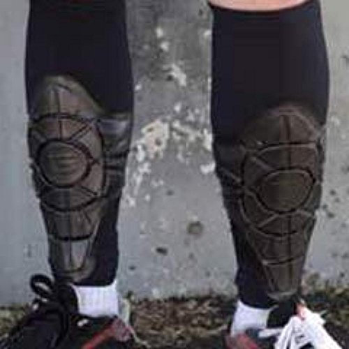 G-Form Shin Pads - Flexible Schienbeinschoner Crashpads Protektoren schwarz S