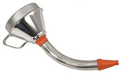 Faher - Embudo Metálico Recto Con Pico Flexible 160 Mm