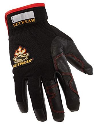 Leather Gloves - Heat Resistant Size Small - by Setwear