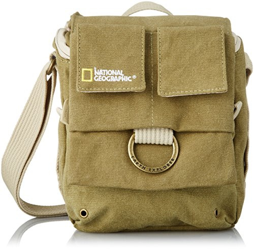 National Geographic NG 2344 Tracolla Serie Earth Explorer per Fotocamera, Verde