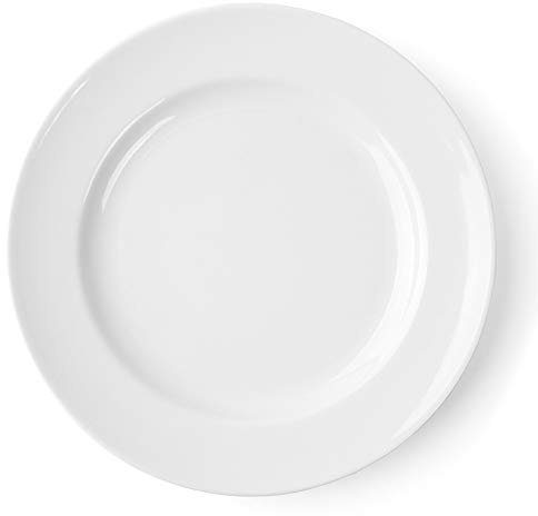 Holst Porzellan BL 031 Teller flach 31 cm Basic, weiß, 30.5 x 30.5 x 3 cm | 30,5 x 30,5 x 3 cm