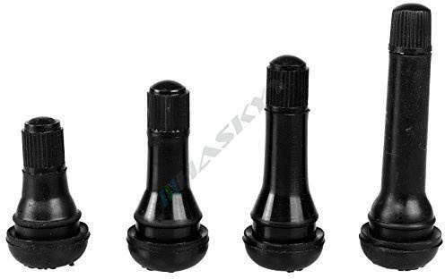 HASKYY 100x TR418 Gummiventile Snap-In Ventile Felgenventile EPDM Autoventile PKW schlauslos HASKYY®