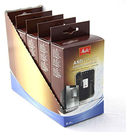 Melitta 981854 Entkalker Anti Calc Espresso Machines 20 x 40g