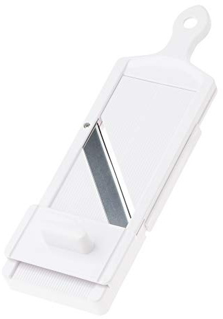 Shimomura Kougyou SFS-102 Slicer with Holder, Adjustable Thickness, 0.03-0.12 inches (0.8-3.0 mm), Cabbage, Julienne, Tomato Slice, Made in Niigata, Made in Japan