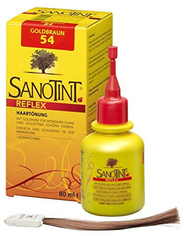 Sanotint - Reflex Haartönung Nr. 54 Goldbraun - 1x 80 ml - mit Goldhirse und Kräuterextrakten