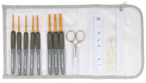Tulip Etimo Set de Ganchos de Crochet Royal Silver - 1 pieza