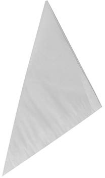 PAPSTAR 1000 Spitztüten, Pergament-Ersatz, gefädelt 19 cm x 19 cm x 27 cm Weiss Füllinhalt 125 g, fettdicht, Sie erhalten 1 Packung, Packungsinhalt: 1000 Stück