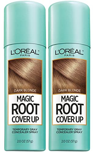 L'Oreal Paris Hair Color Root Cover Up Hair Dye Dark Blonde 2 Ounce (Pack of 2) (Packaging May Vary)