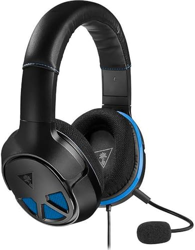 Turtle Beach - Recon 150 Wired Gaming Headset for PS4 Pro, PS4, Xbox One, PC, Mac, and Mobile/Tablet Devices - Black/Blue