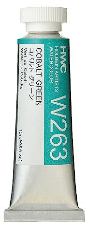 Holbein Artists Watercolor - Aquarellfarbe - 15 ml - Kobaltgruen
