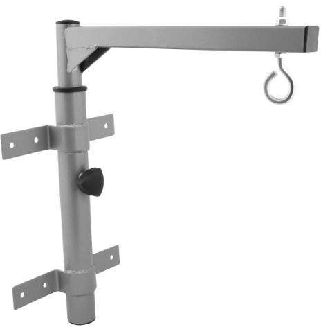 Bad Company Boxsackhalterung I Schwenkbare Wandhalterung für Sandsack und Punching Bag inkl. Befestigungsschrauben I 50 kg Tragkraft I BCA-101