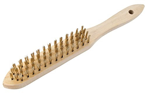 Bellota 50801-4 - Cepillo de Alambre manual acero latonado