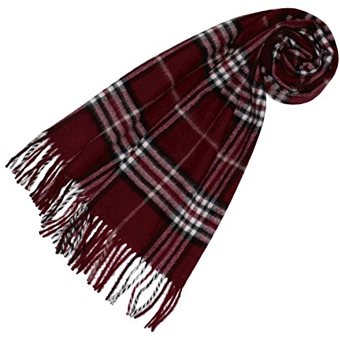 LORENZO CANA High End LUXUS damhalsduk – förfinad i CASHMINK®-processen – elegant mjuk fluffig damhalsduk harmoniska färger med fransar 93296