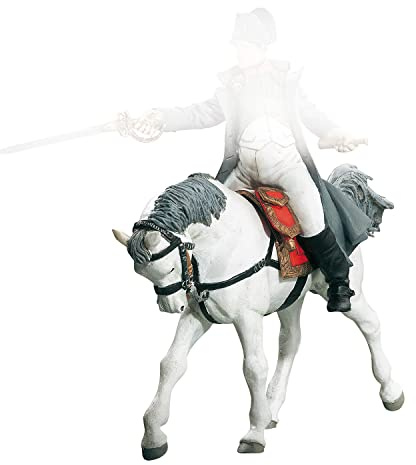 PAPO - Realistische Pferd von Napoleon-Figur - 3 Jahre + - Kollektion Historische Figuren - Lernspiel Geschichte Frankreichs - Geschenkidee Spielzeug für Mädchen und Jungen