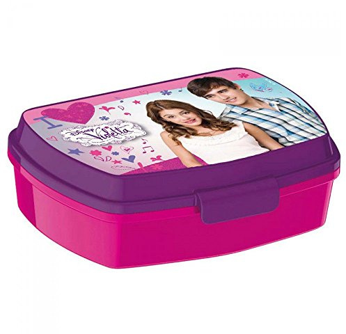 Stor 49274 - Sandwichera rectangular, diseño I Love Violetta